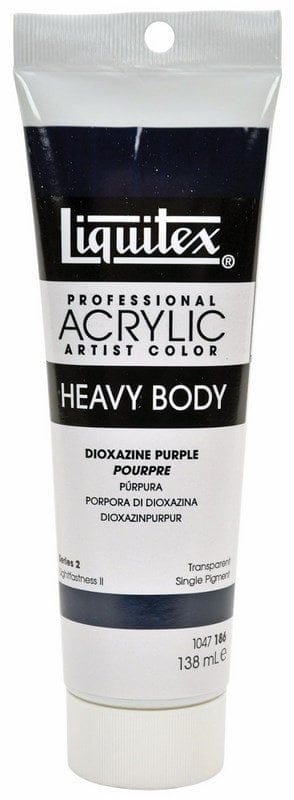 Liquitex Heavy Body Acrylic Dioxozine Purple 138 ML Liquitex Heavy Body Acrylic Dioxozine Purple 138 ML