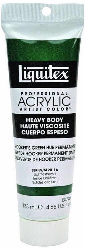 Liquitex Heavy Body Acrylic Permanent Hookers Green Hue 138 ML Liquitex Heavy Body Acrylic Permanent Hookers Green Hue 138 ML