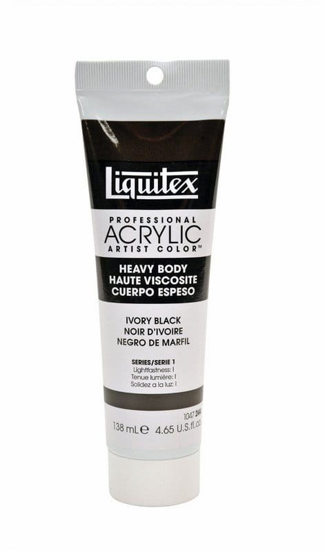 Liquitex Heavy Body Acrylic Ivory Black 138 ML