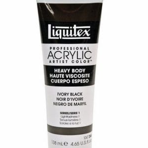 Liquitex Heavy Body Acrylic Ivory Black 138 ML