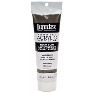 Liquitex Heavy Body Acrylic Mars Black 138 ML