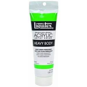 Liquitex Heavy Body Acrylic Permanent Green Light 138 ML
