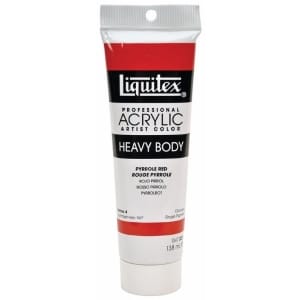 Liquitex Heavy Body Acrylic Pyrrole Red 138 ML