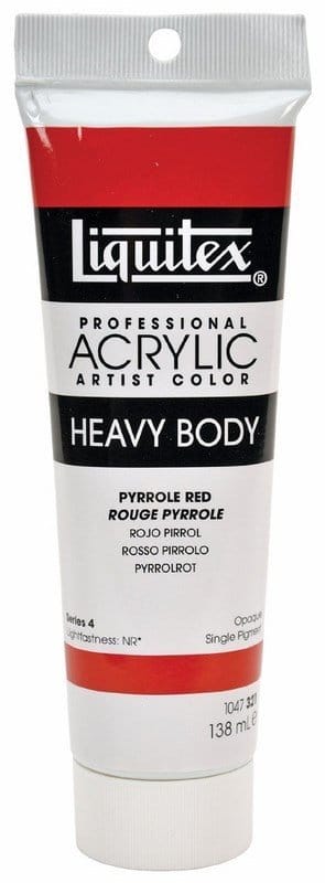 Liquitex Heavy Body Acrylic Pyrrole Red 138 ML