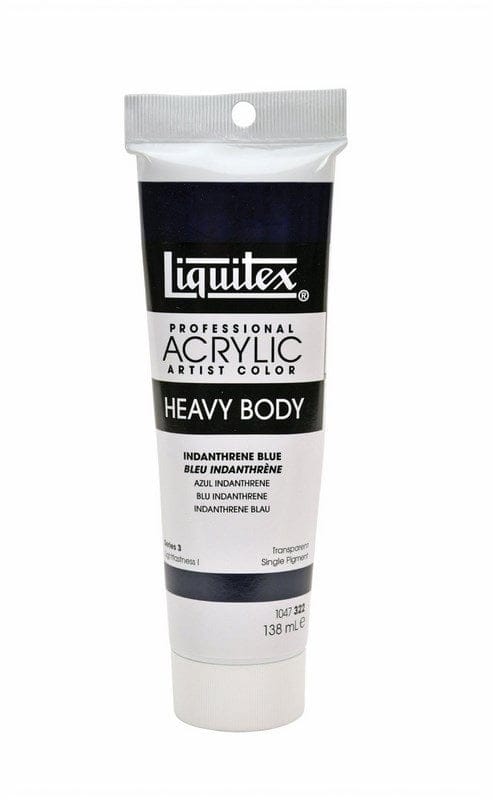 Liquitex Heavy Body Acrylic Indanthrene Blue 138 ML Liquitex Heavy Body Acrylic Indanthrene Blue 138 ML