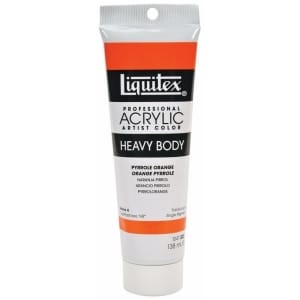 Liquitex Heavy Body Acrylic Pyrrole Orange 138 ML