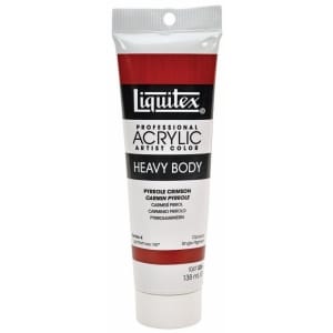Liquitex Heavy Body Acrylic Pyrrole Crimson 138 ML