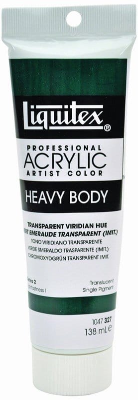 Liquitex Heavy Body Acrylic Transparent Virdian Hue 138 ML