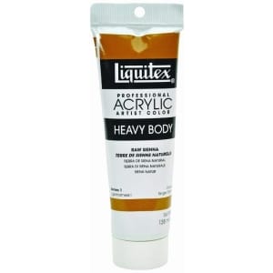 Liquitex Heavy Body Acrylic Raw Sienna 138 ML