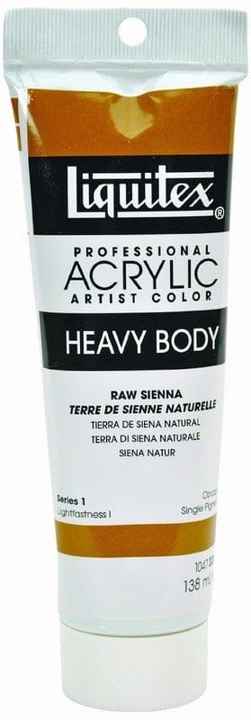 Liquitex Heavy Body Acrylic Raw Sienna 138 ML