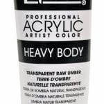 Liquitex Heavy Body Acrylic   Transparent Raw Umber 138 ML