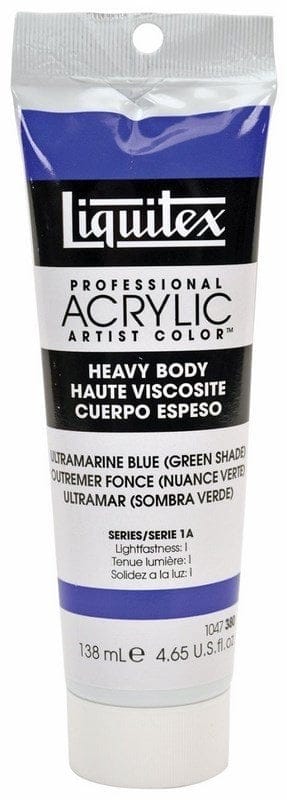 Liquitex Heavy Body Acrylic Ultramarine Blue (Green Shade) 138 ML Liquitex Heavy Body Acrylic Ultramarine Blue (Green Shade) 138 ML