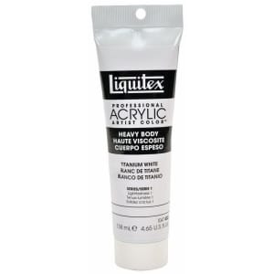 Liquitex Heavy Body Acrylic Titanium White 138 ML