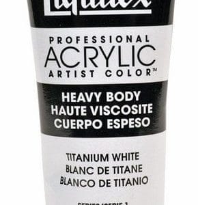 Liquitex Heavy Body Acrylic Titanium White 138 ML