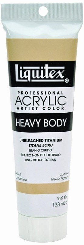 Liquitex Heavy Body Acrylic Unbleached Titanium 138 ML