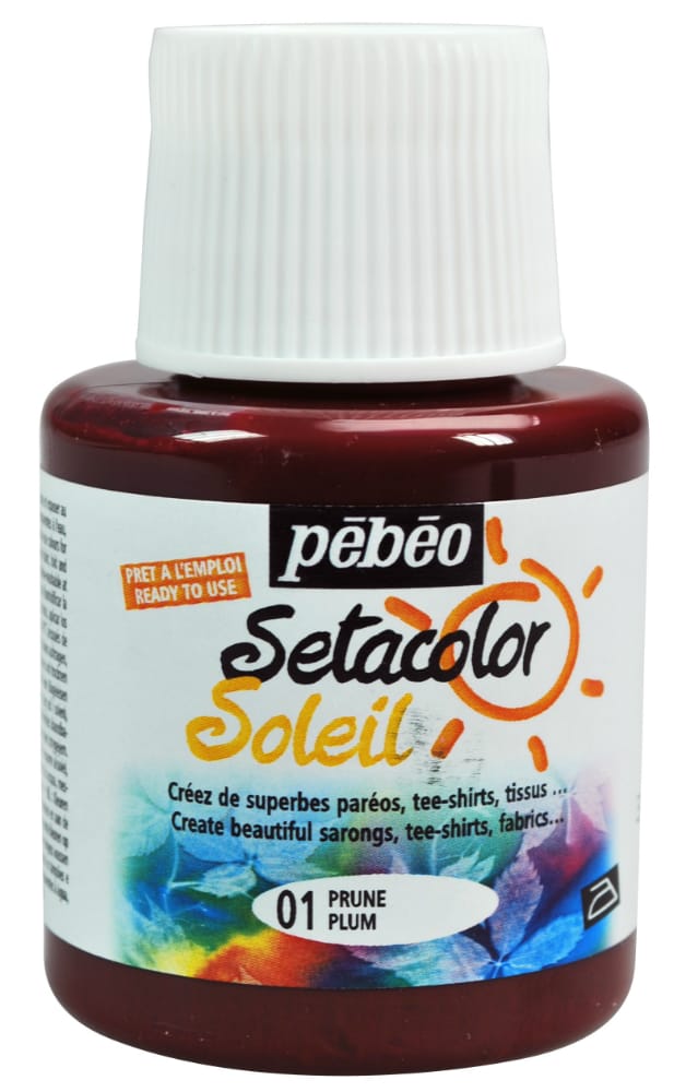 Pebeo Setacolor Soleil 110ml - Plum