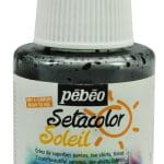 Pebeo Setacolor Soleil 110ml -  Black Lake