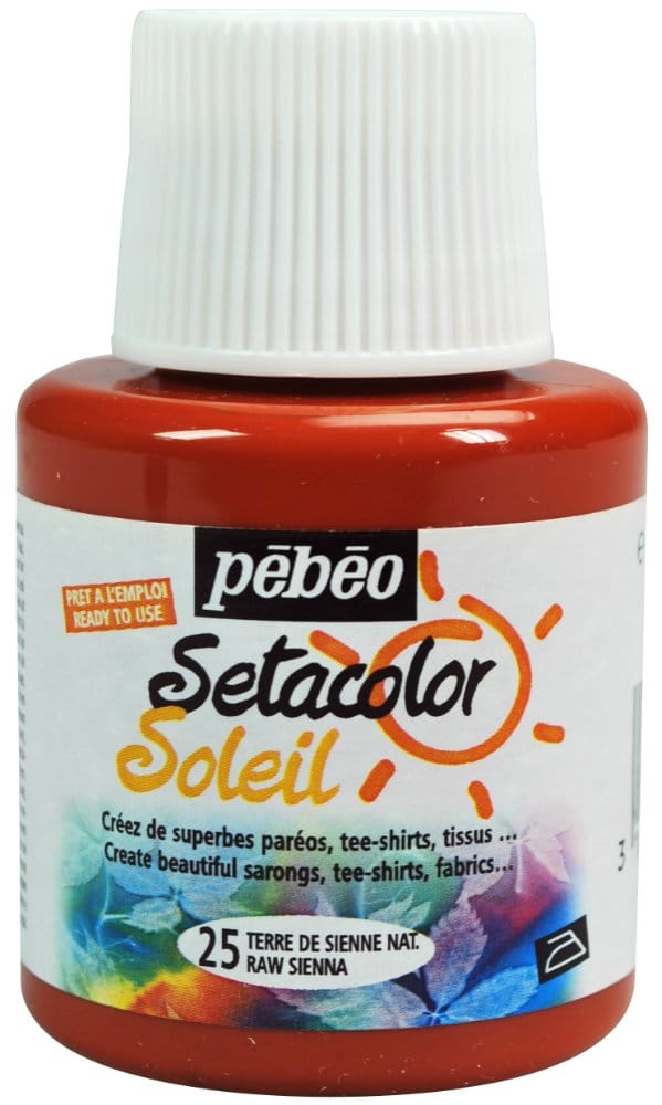 Pebeo Setacolor Soleil 110ml - Raw Sienna