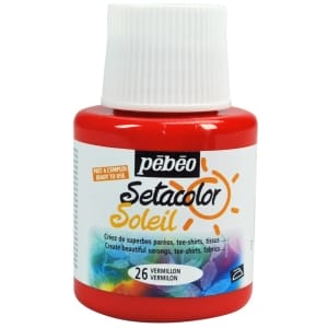 Pebeo Setacolor Soleil 110ml - Vermillion