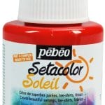 Pebeo Setacolor Soleil 110ml - Vermillion