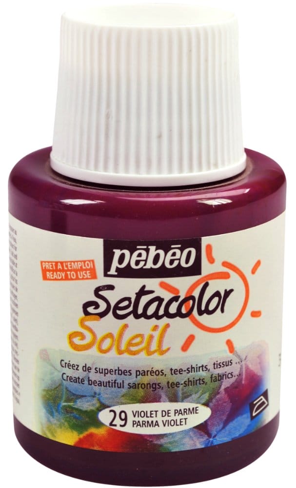 Pebeo Setacolor Soleil 110ml - Parma Violet