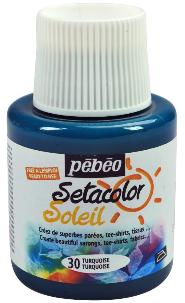Pebeo Setacolor Soleil 110ml - Turquoise