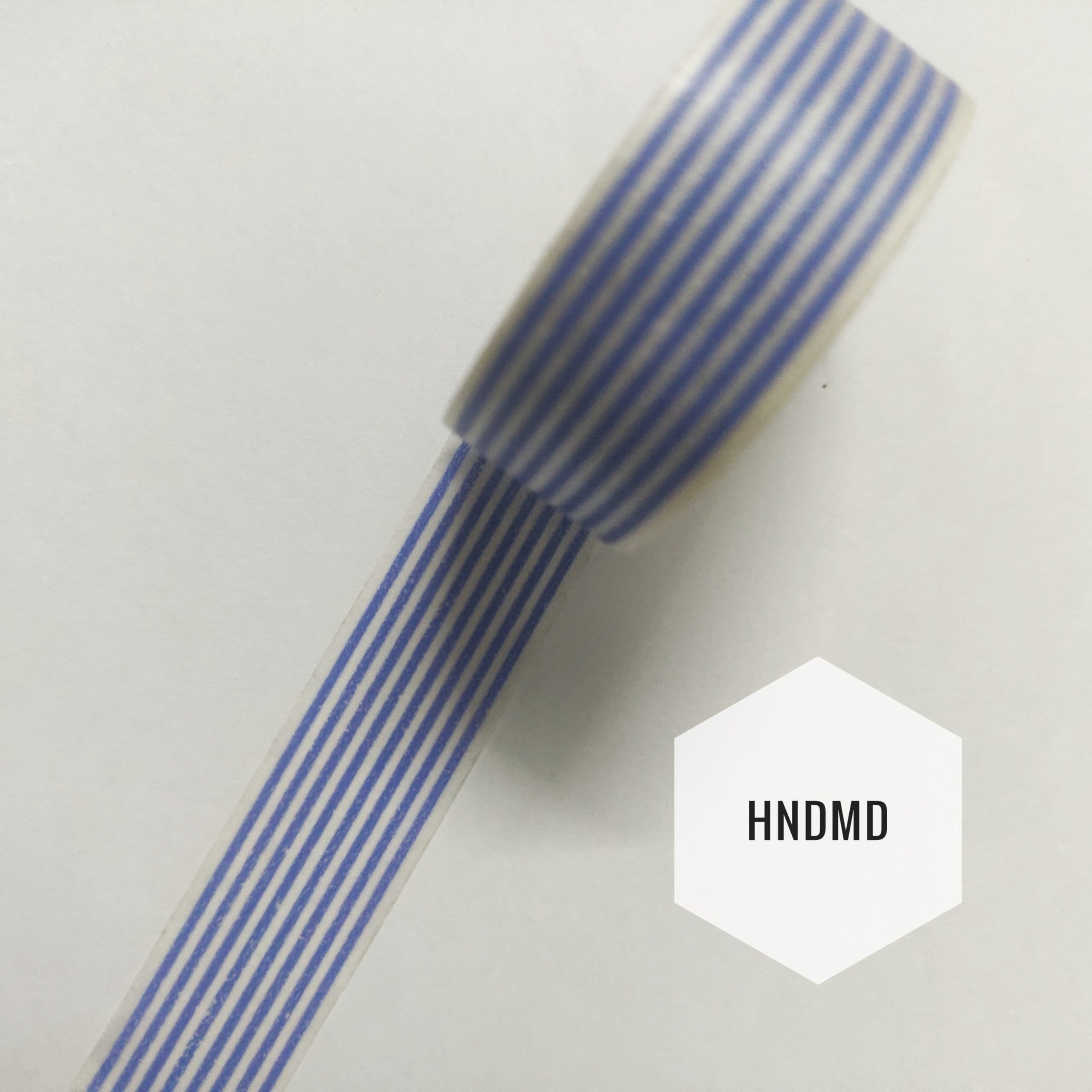 Navy Blue Stripes Washi Tape CAWT 94 striped washi Tape scaled Navy Blue Stripes Washi Tape