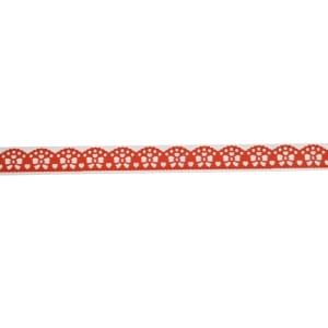 Decorative Tape Thin - Ribbons (Red)