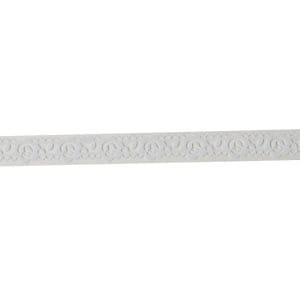 Decorative Tape Thin - Flowers and Vine (White)