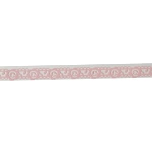 Decorative Tape Thin - Flowers and Vine (Baby Pink)