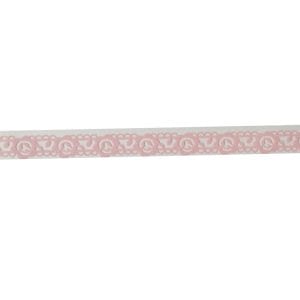 Decorative Tape Thin - Flowers and Vine (Baby Pink)