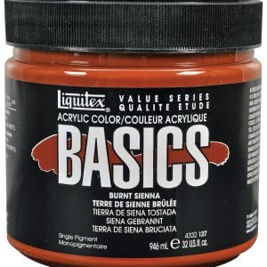 Liquitex Basics Acrylic Paint - Burnt Sienna (946ML)