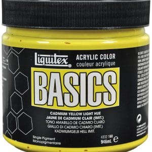 Liquitex Basics Acrylic Paint - Cadmium Yellow Light Hue (946ML)