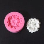 Single Cabbage Flower Silicone Clay Mould