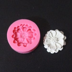 Single Cabbage Flower Silicone Clay Mould