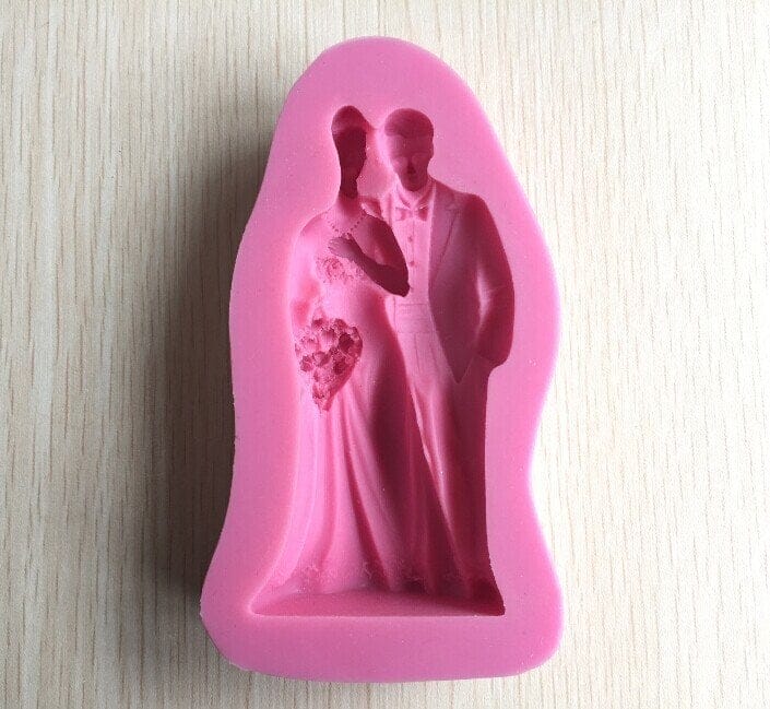 Bride and Groom Silicone Clay Mould camold173 bridenandgroom 3 camold173-bridenandgroom-3