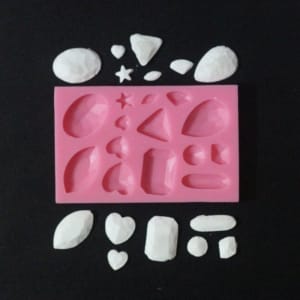 Jewels Silicone Clay Mould