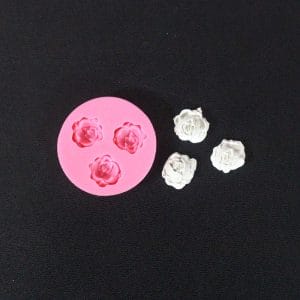 Beautiful Roses Silicone Clay Mould