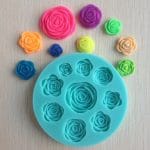 Mixed Roses - Design 1 Silicone Clay Mould