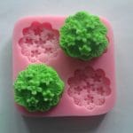 Snowflake Flowers Silicone Clay Mould