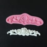 Rose Swirl Silicone Clay Mould