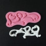 Large Swirl Silicone Clay Mould
