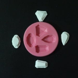 Gems Silicone Clay Mould