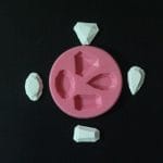 Gems Silicone Clay Mould