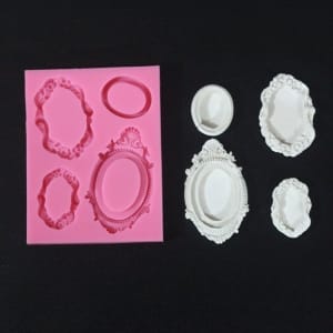 Multiple Frames Silicone Clay Mould