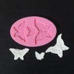 Dotted Butterflies Silicone Clay Mould