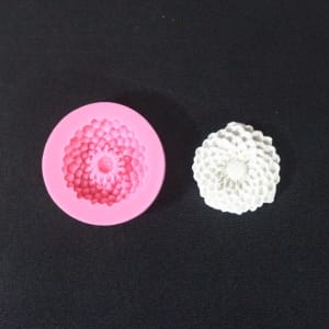 Single Chrysantheum Silicone Clay Mould