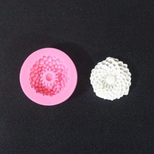 Single Chrysantheum Silicone Clay Mould