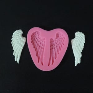 Angel Wings Silicone Clay Mould
