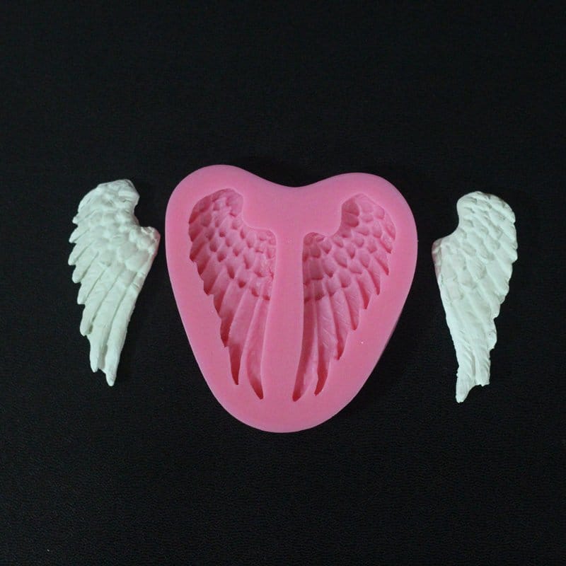 Angel Wings Silicone Clay Mould camold218 angel wings Angel Wings Silicone Clay Mould
